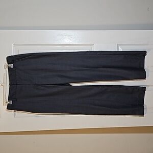 Merona Gray Pinstripe Wool Blend Dress Office Trousers Pants Size 4